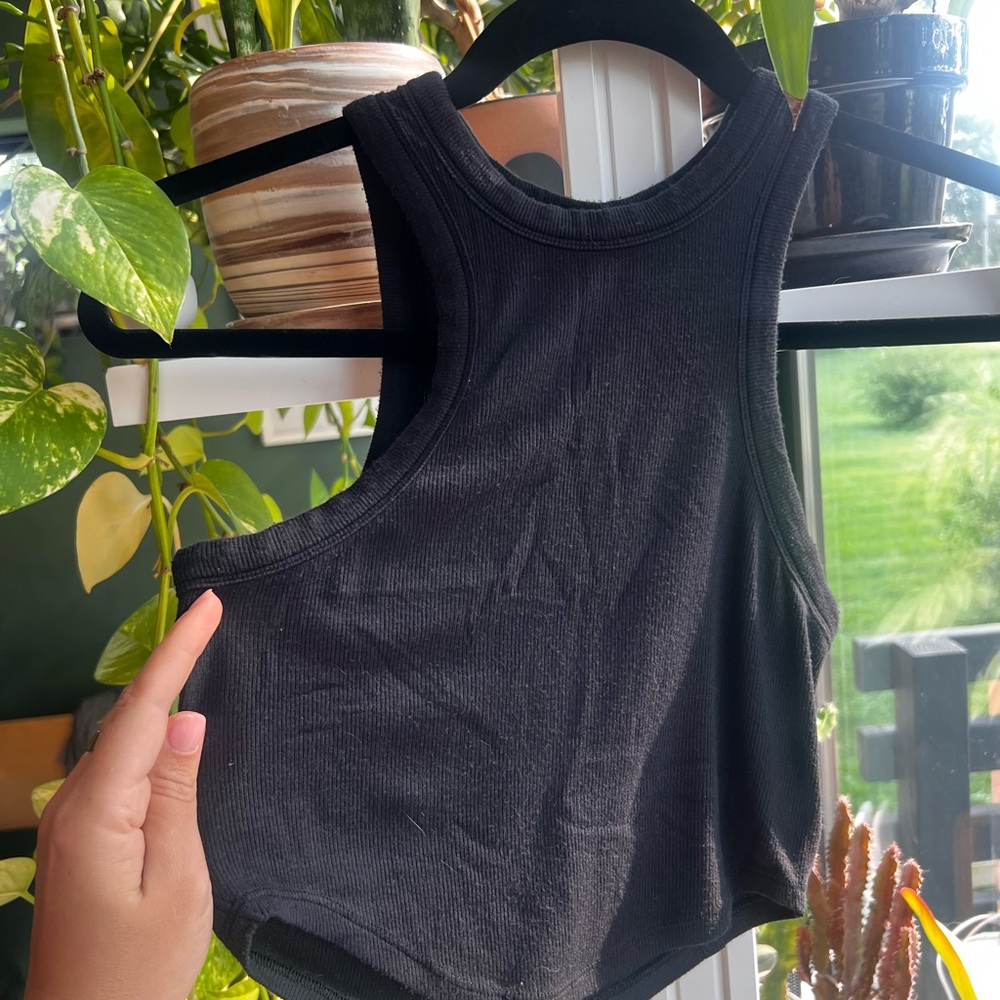 lululemon athletica Black Tank Top